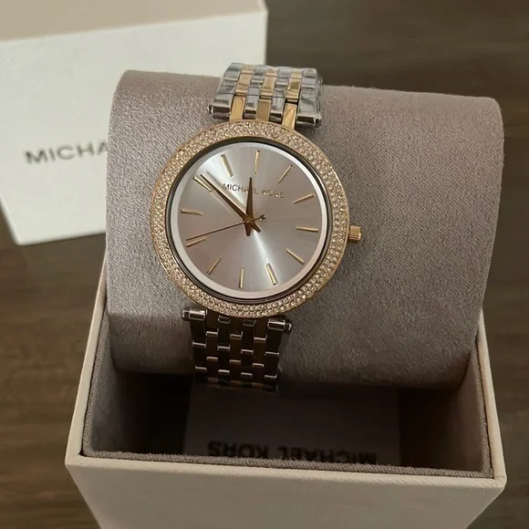 MICHAEL KORS Women's Two - Tone Bracelet Watch , 39mm - Picture 1 of 10